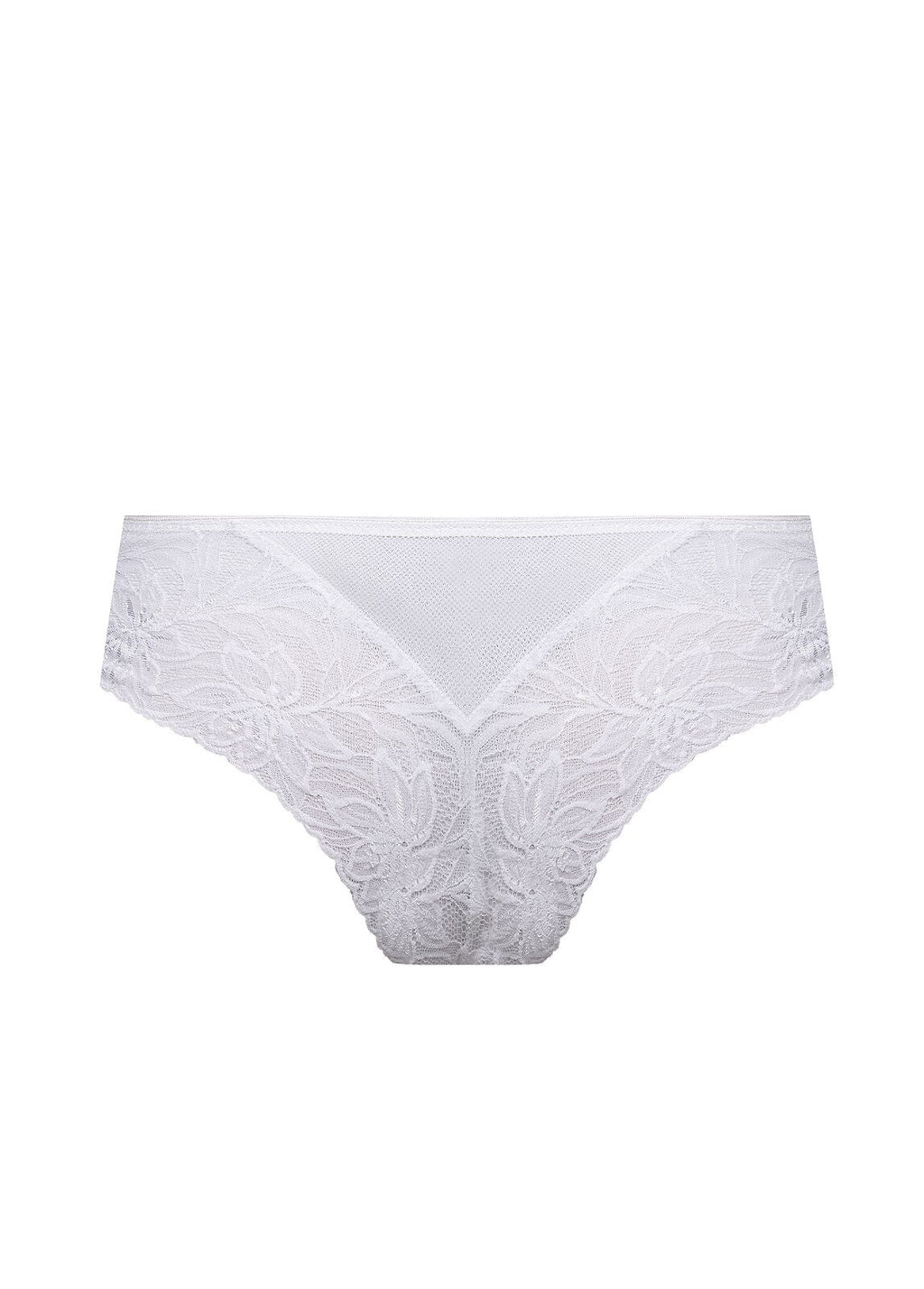 Slip da donna brasiliano in pizzo - laura - bianco