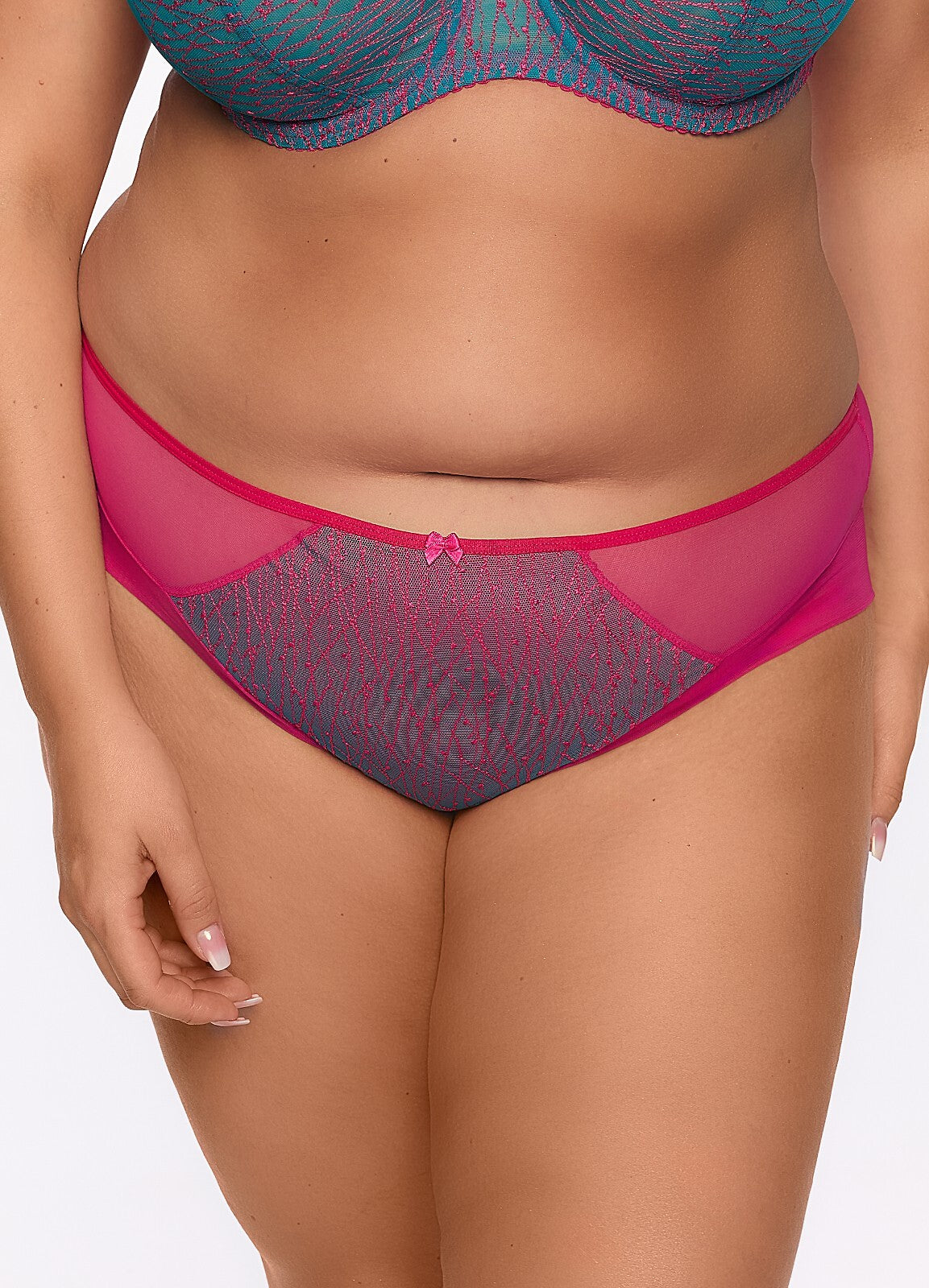 Slip da donna classico in tulle ricamato cintia ariel