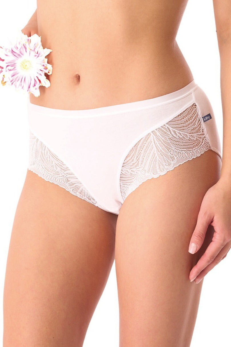 Slip da donna in cotone elasticizzato lpc 112 pack da 2