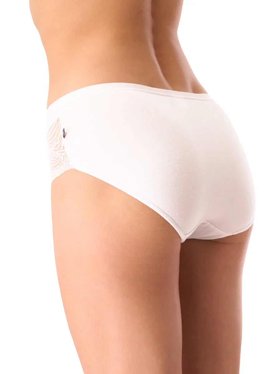 Slip da donna in cotone elasticizzato lpc 112 pack da 2