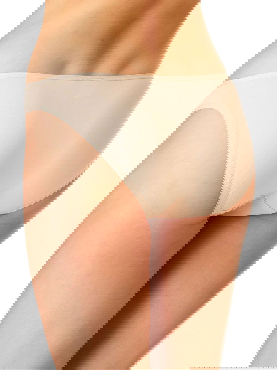 Slip da donna in cotone elasticizzato | pack da due pezzi