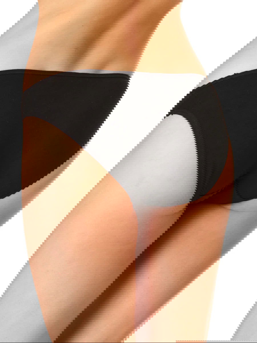 Slip da donna in cotone elasticizzato | pack da due pezzi