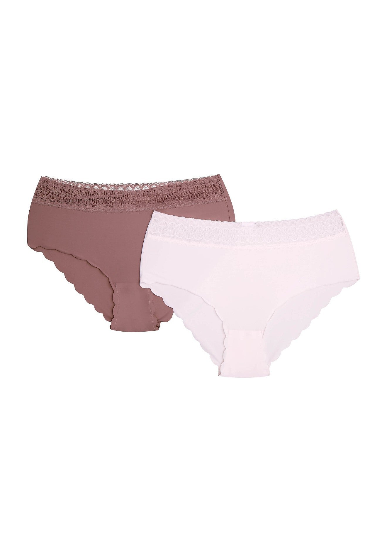 Slip da donna in microfibra - polly - 42826 - pack da 2