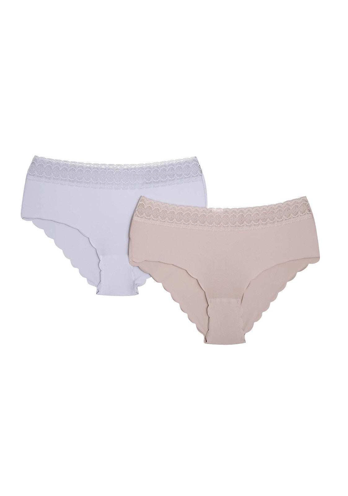 Slip da donna in microfibra - polly - 42826 - pack da 2
