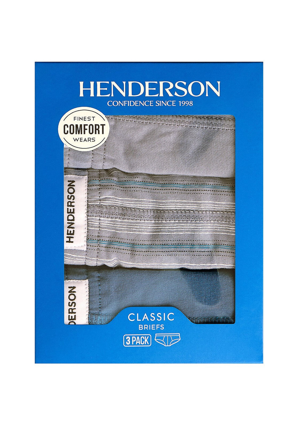 Slip da uomo in 100% cotone - pack da 3 pezzi - 1446 k656
