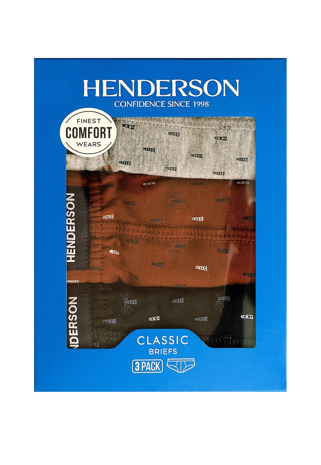 Slip da uomo in 100% cotone pack da 3 pezzi 1446 k659