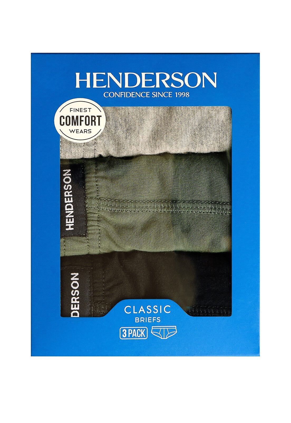 Slip da uomo in 100% cotone pack da 3 pezzi 1446 k667
