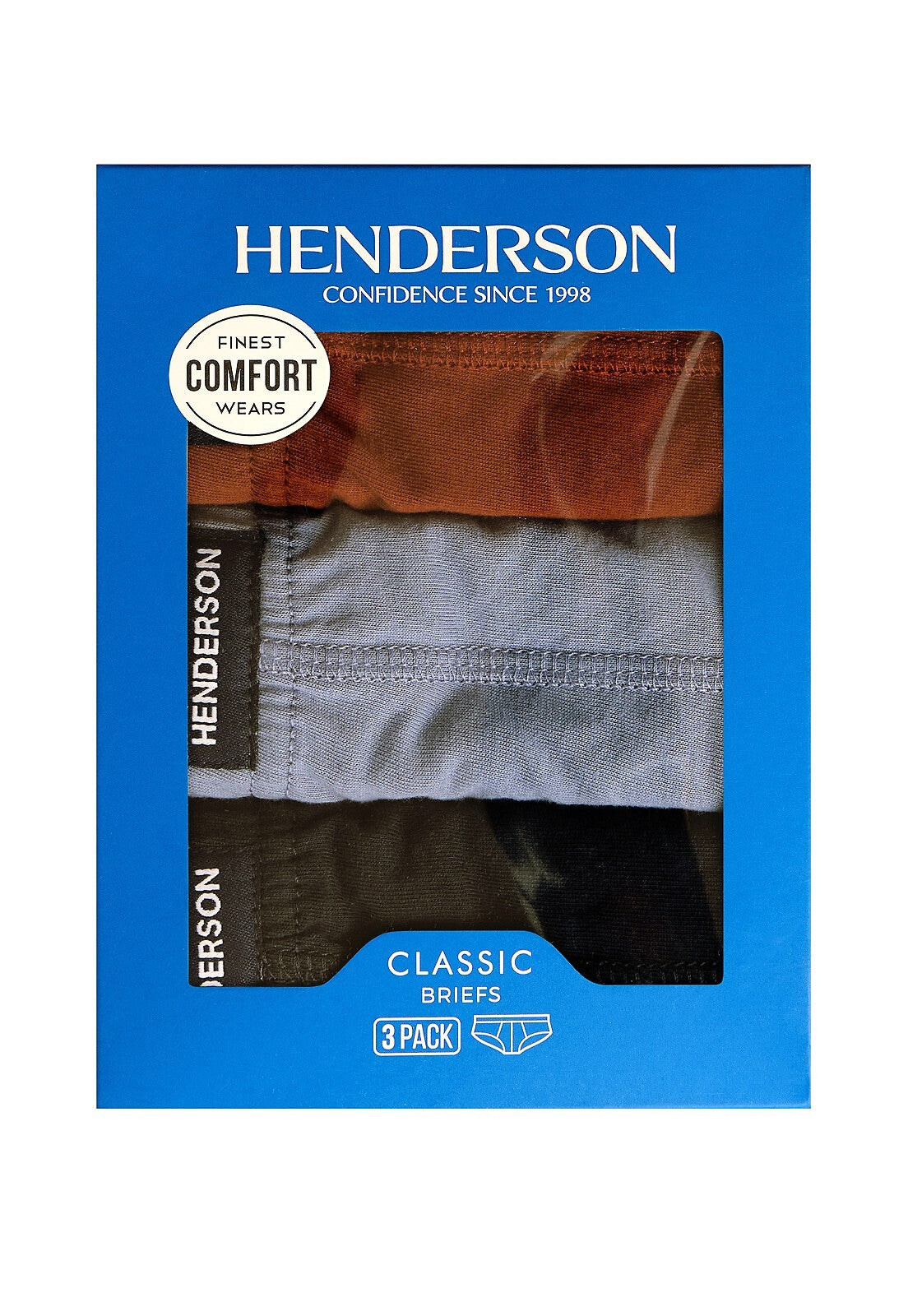 Slip da uomo in 100% cotone - pack da 3 pezzi - 1446 k668