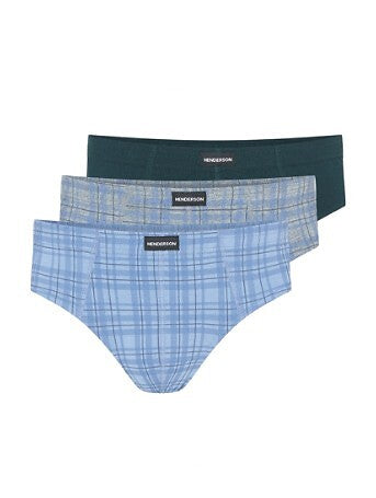 Slip da uomo in 100% cotone pack da 3 pezzi 1446 k675