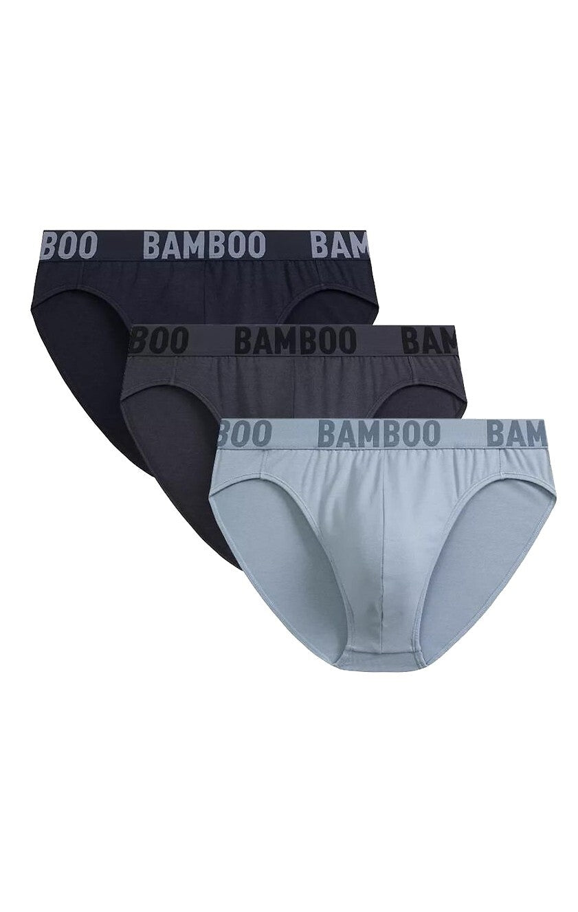 Slip da uomo in bambù e cotone 3mp 199 pack da 3 pezzi