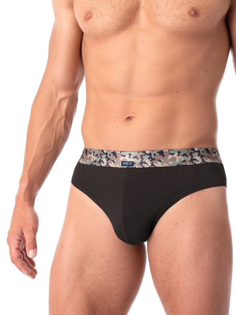 Slip da uomo in bambù - mpp 240 b25 bambus - pack da 2 pezzi