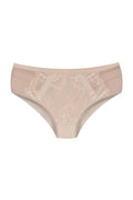 Slip da donna alti in pizzo - monaco - beige