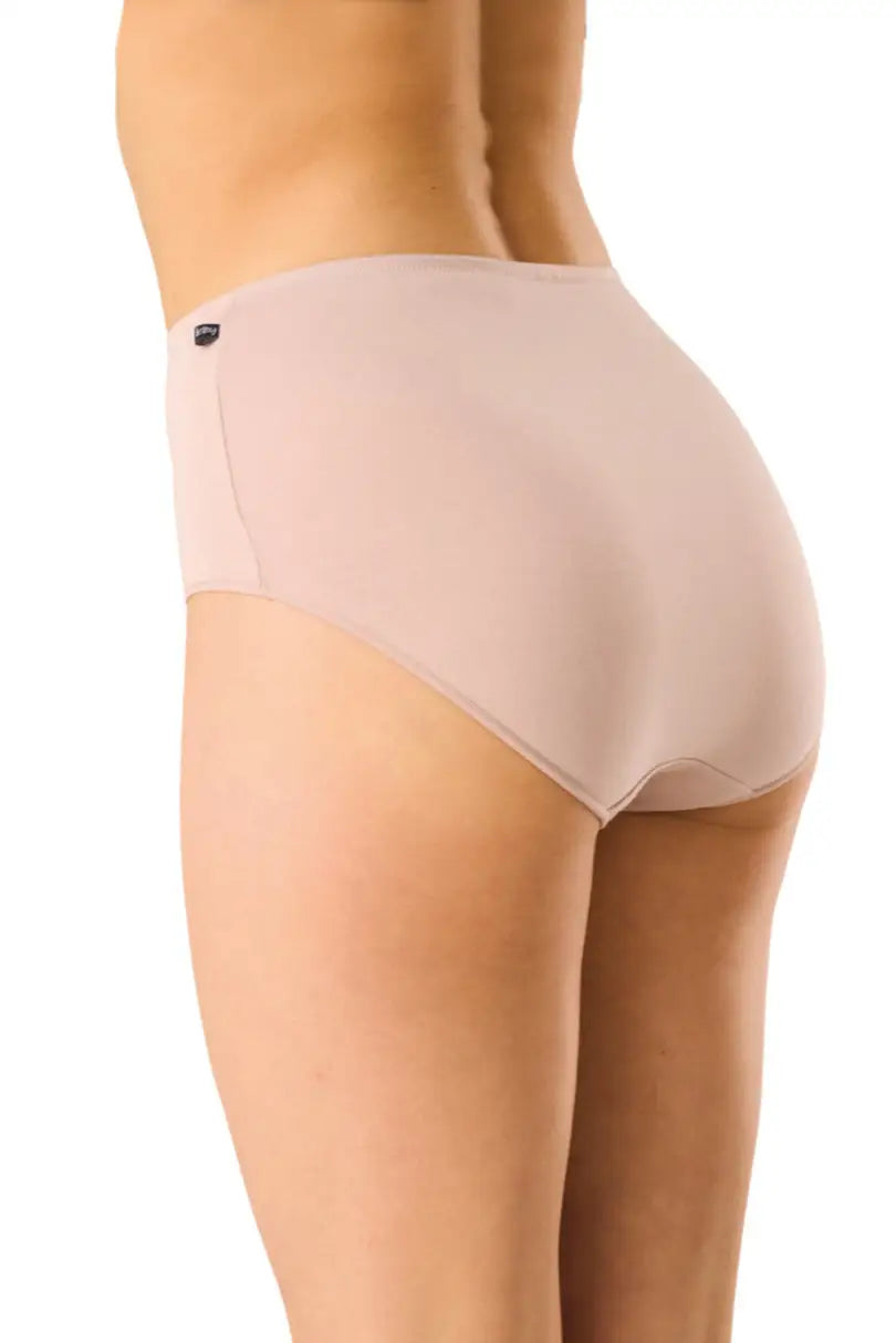 Slip donna in bambù elasticizzato a vita alta - natural