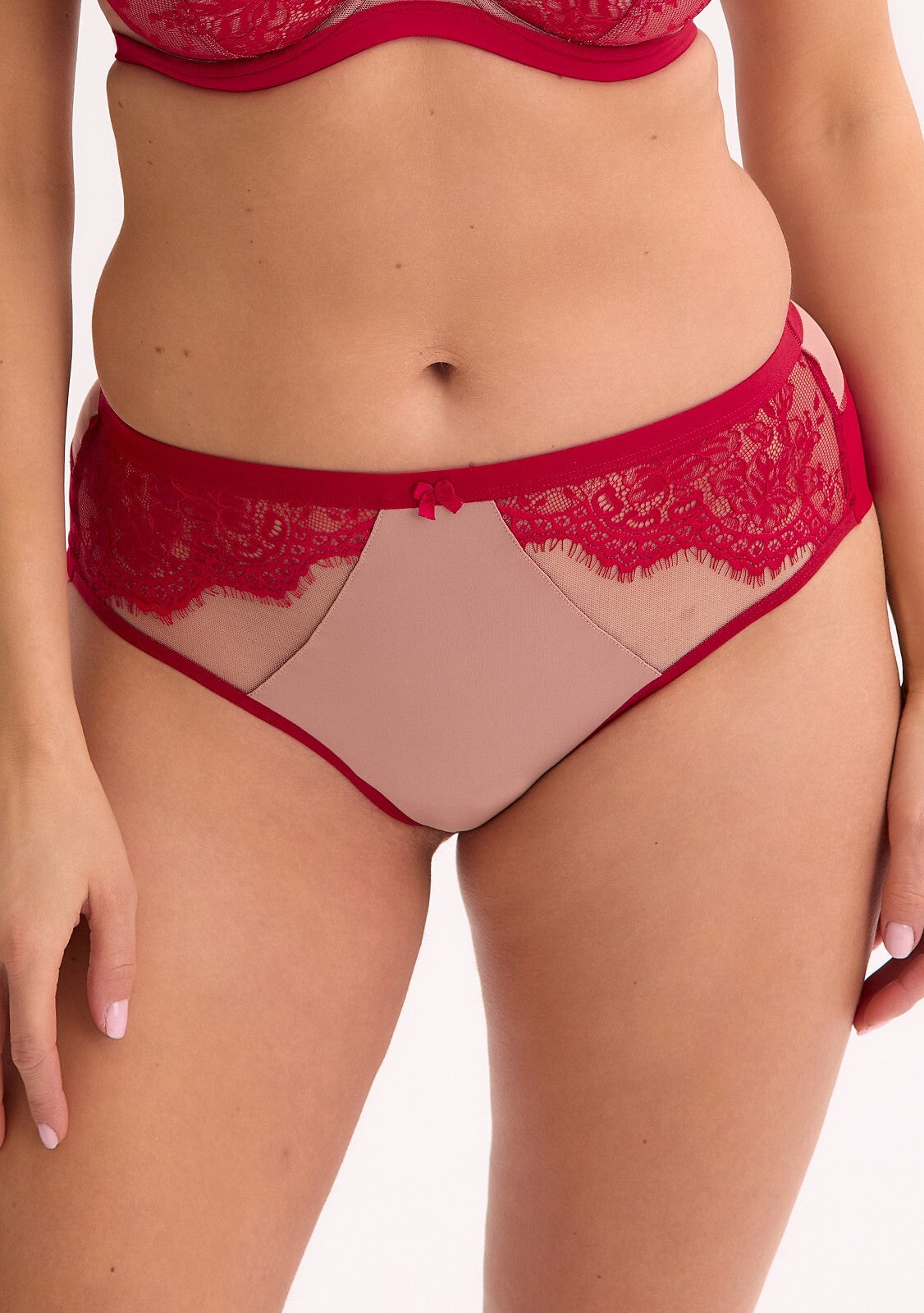 Slip donna brasiliane in pizzo e microfibra aina frida