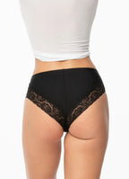 Slip da donna brasiliani cheekie brasil con retro in pizzo
