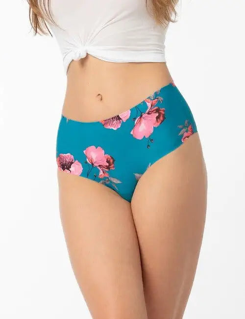 Slip donna brasiliani a vita alta - wild rose brasil maxi