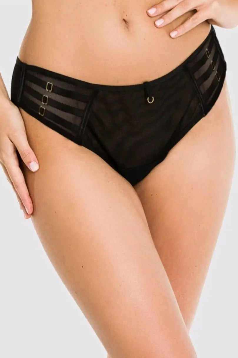 Slip donna brasiliano - naked 19064/1 - nero