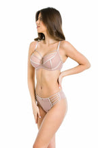 Slip donna brasiliano - naked 19064 - beige