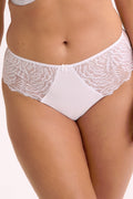 Slip da donna brasiliano in pizzo - isla jessia - bianco