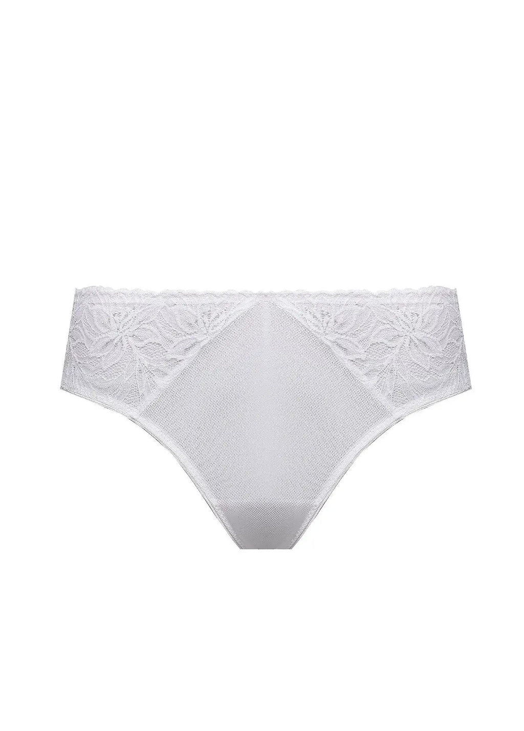 Slip da donna brasiliano in pizzo - laura - bianco