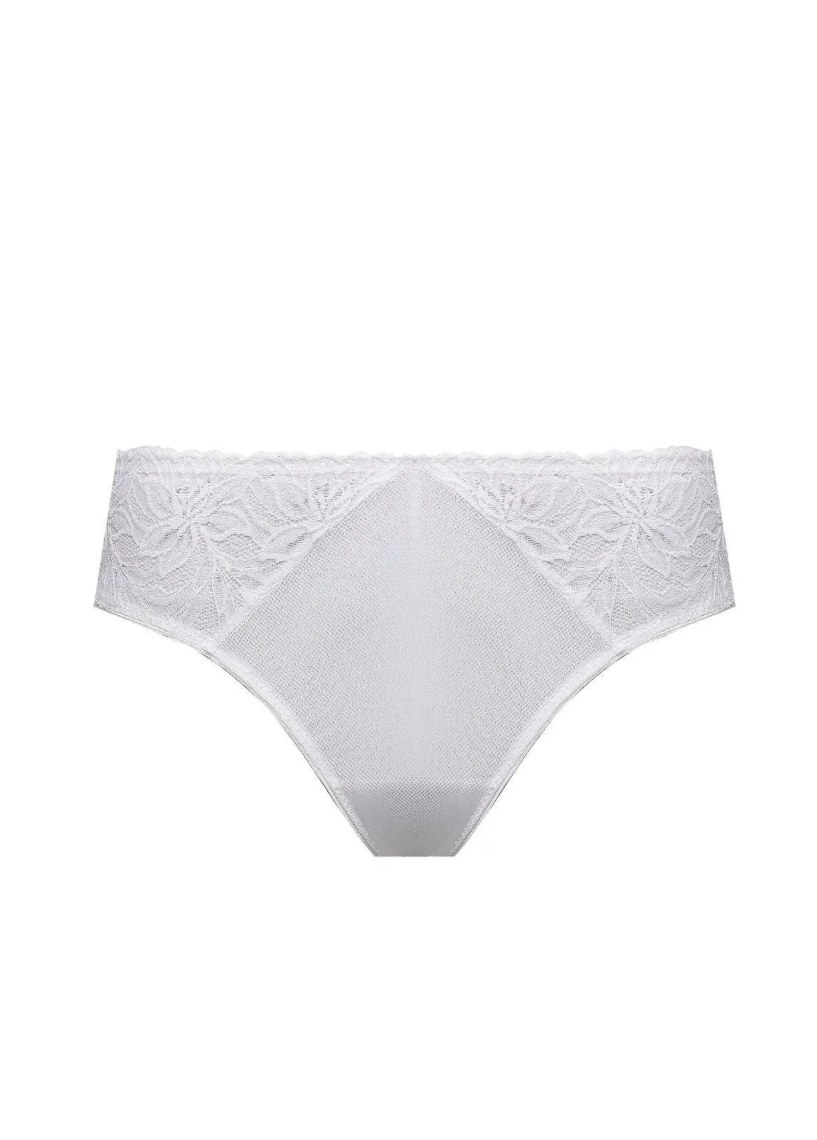 Slip da donna brasiliano in pizzo - laura - bianco