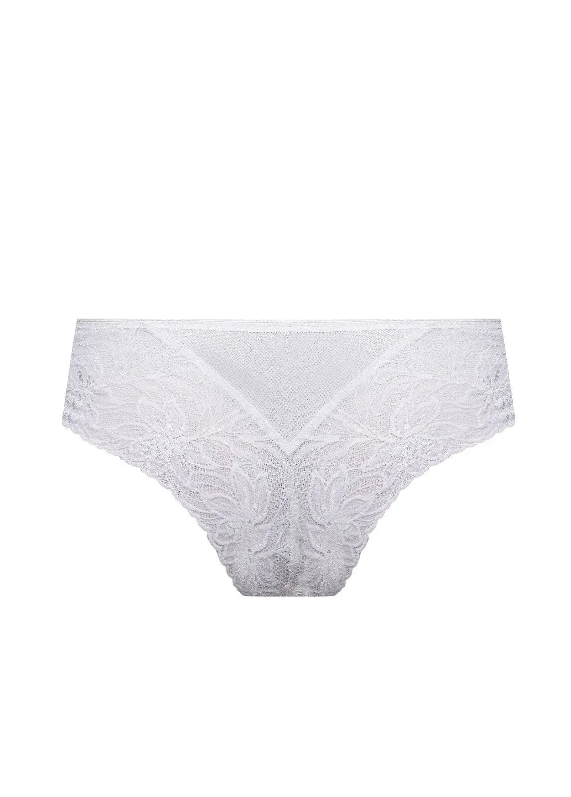 Slip da donna brasiliano in pizzo - laura - bianco