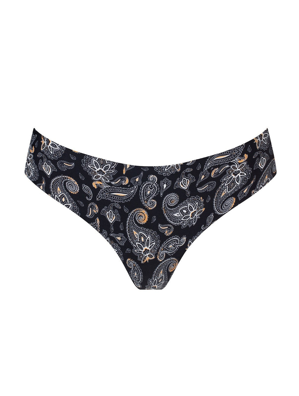 Slip donna brasiliano senza cuciture simple paisley brasil