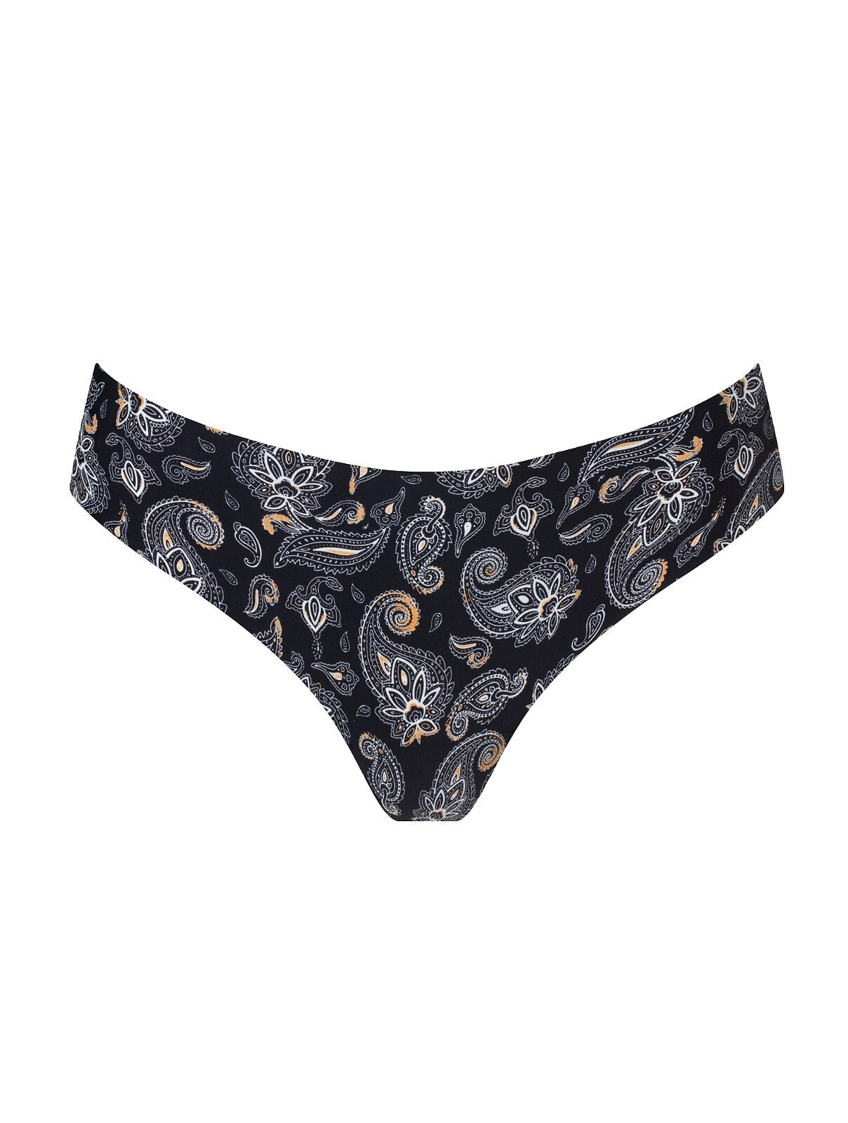 Slip donna brasiliano senza cuciture simple paisley brasil