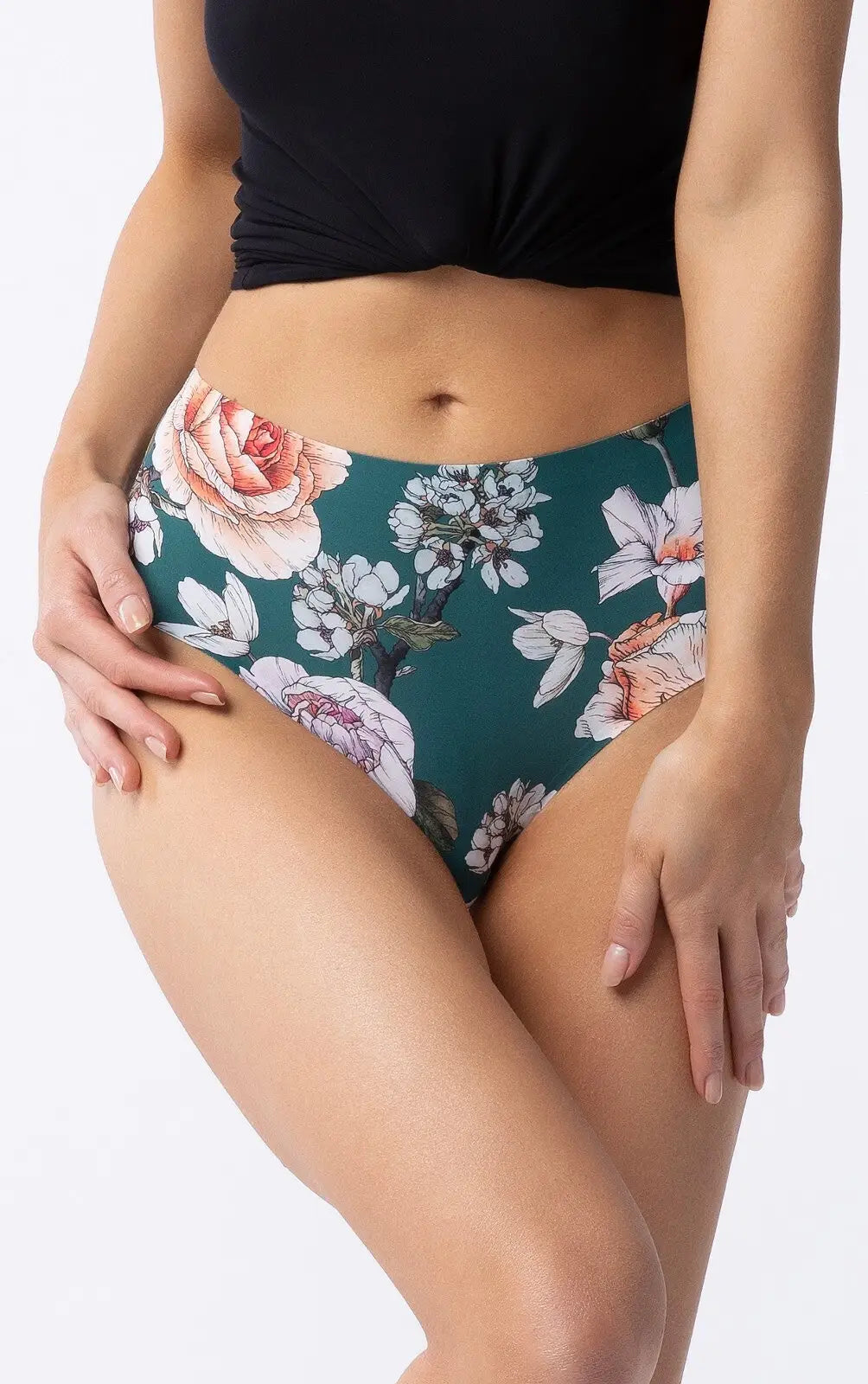 Slip donna brasiliano a vita alta - simple tea rose brasil