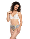 Slip donna in cotone elasticizzato - l-1508 bi - pack da 2