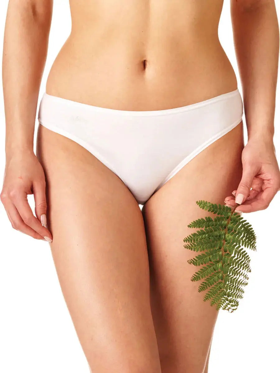 Slip da donna in cotone elasticizzato | pack due pezzi