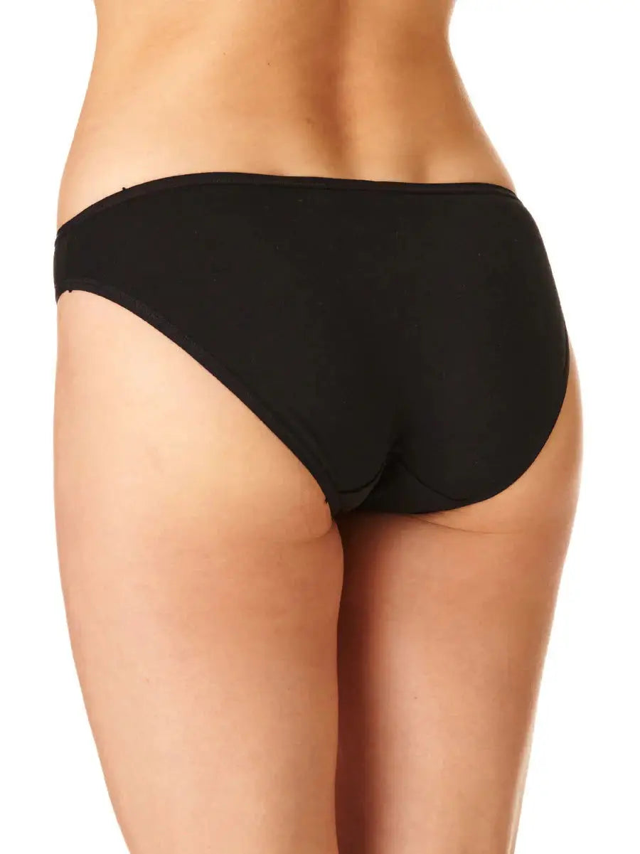 Slip da donna in cotone elasticizzato | pack due pezzi