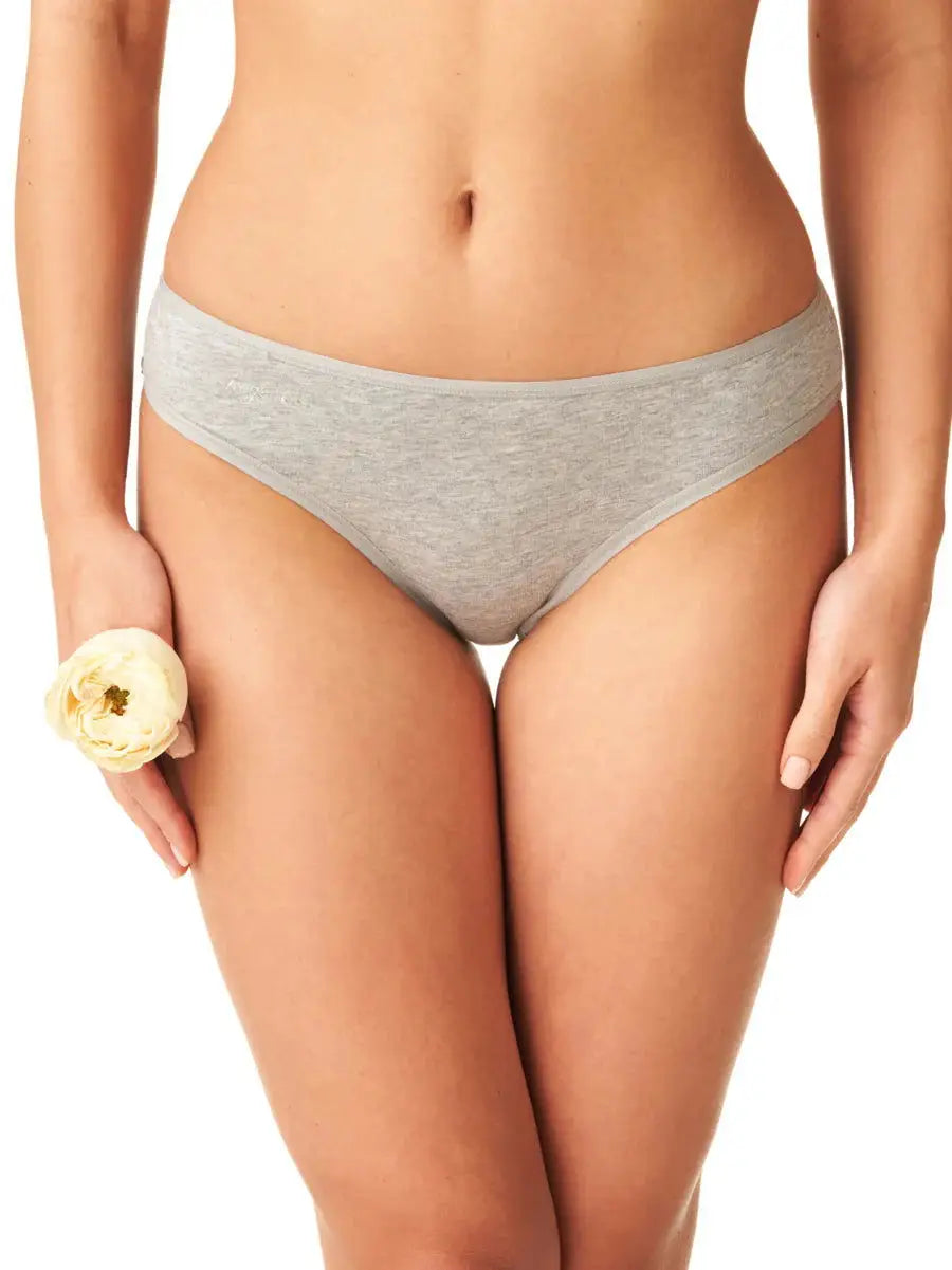 Slip da donna in cotone elasticizzato | pack due pezzi