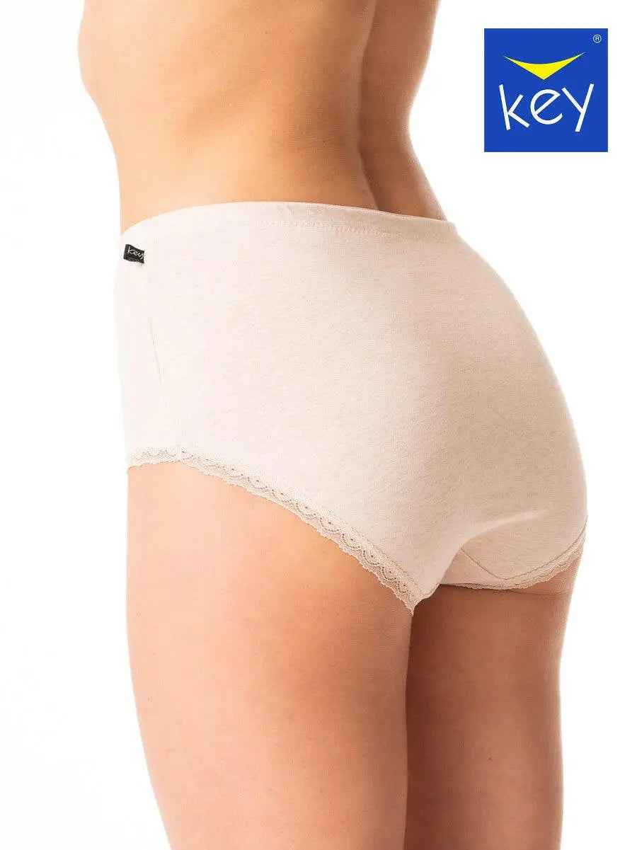 Slip donna in cotone elasticizzo a vita alta - confezione