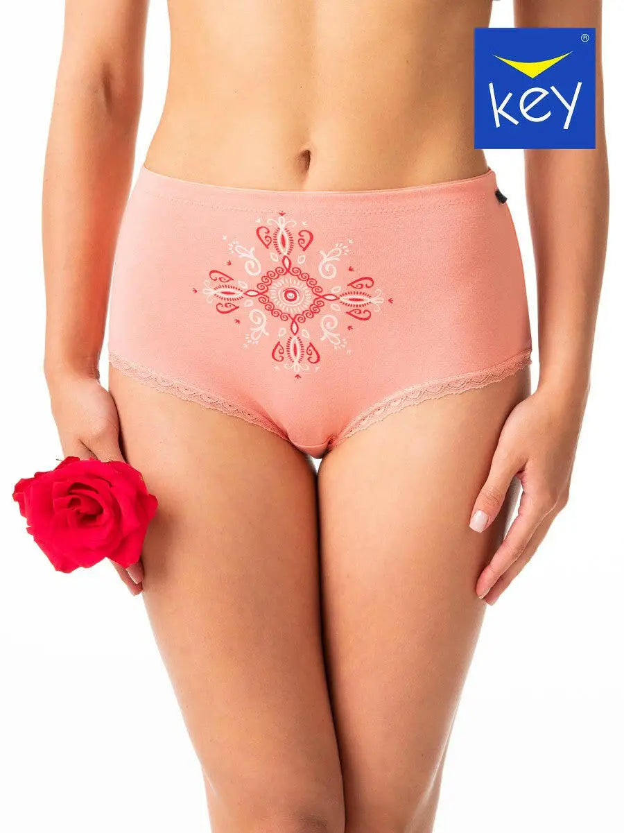 Slip donna in cotone elasticizzo a vita alta - confezione