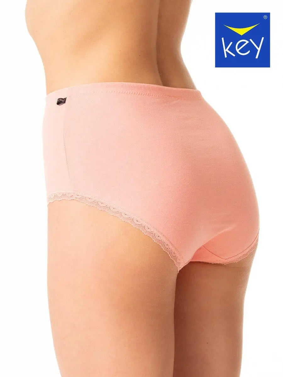 Slip donna in cotone elasticizzo a vita alta - confezione