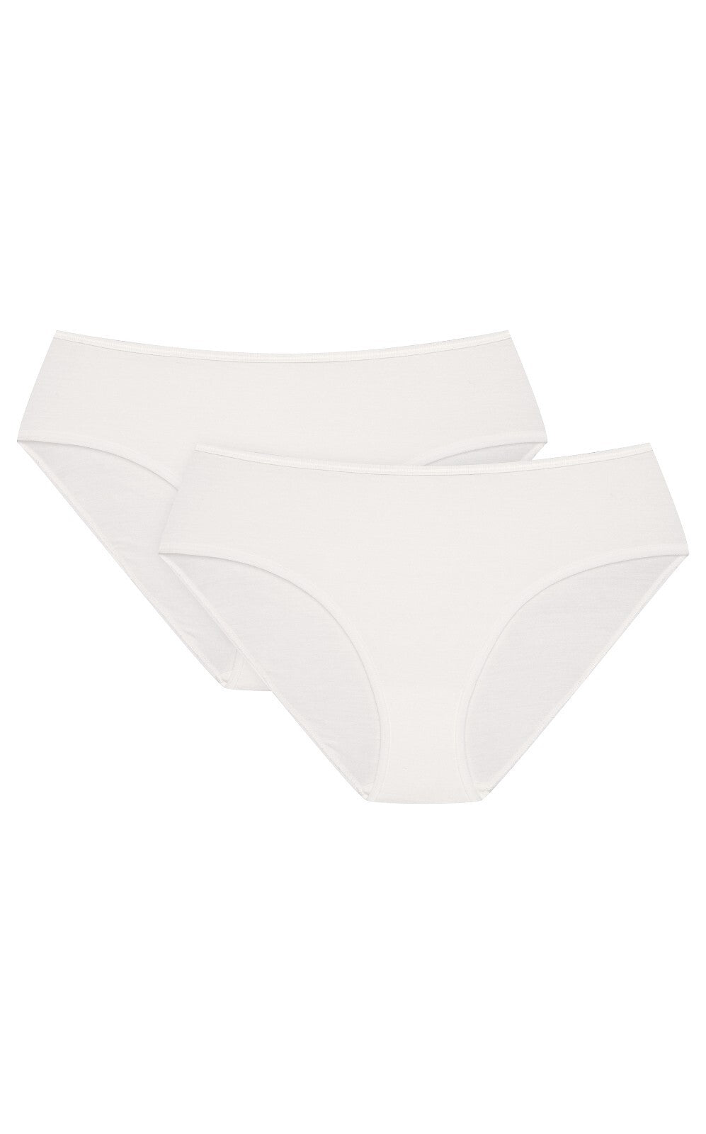 Slip donna dal taglio midi in viscosa - blue