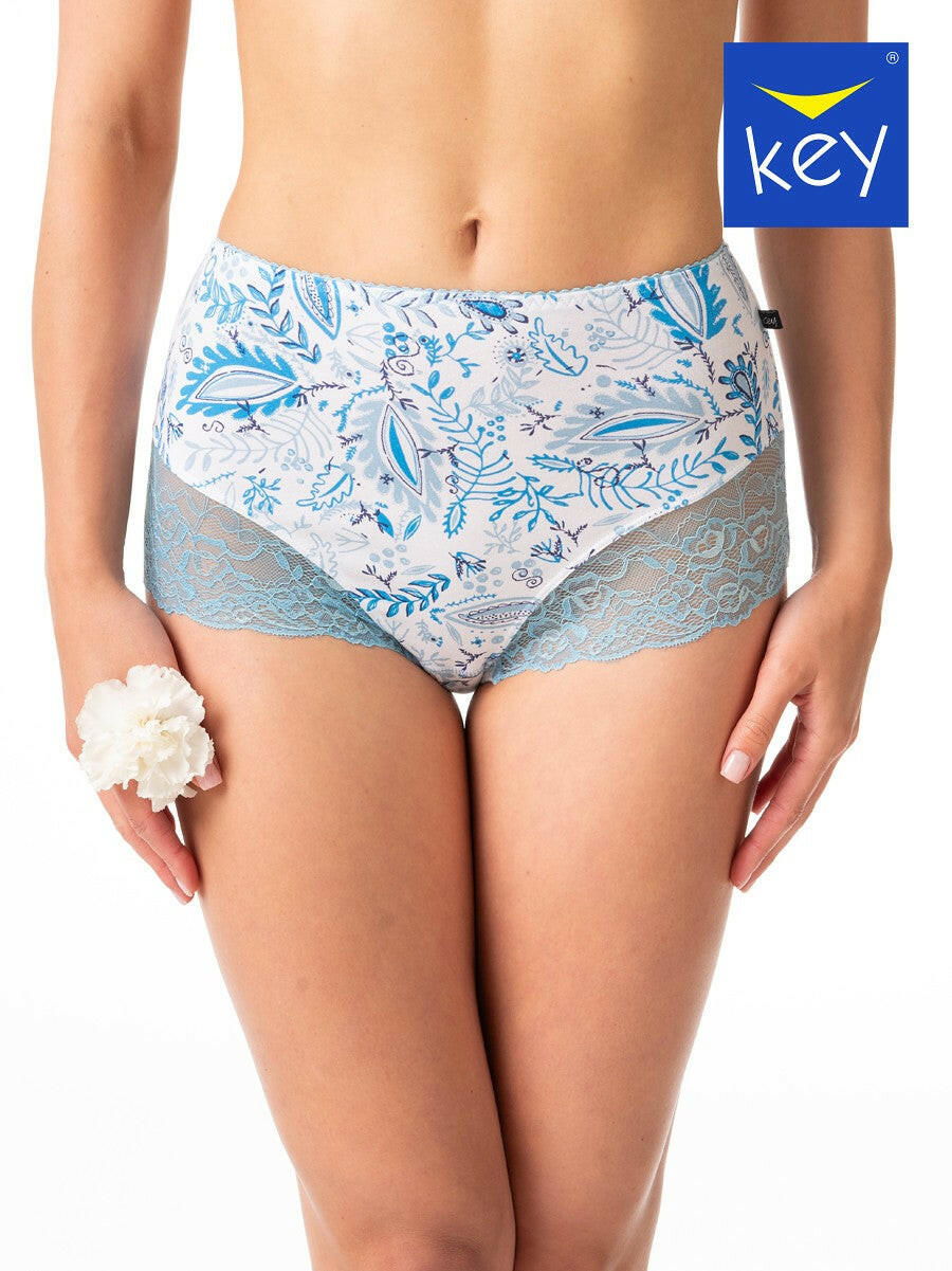 Slip donna in cotone elasticizzo a vita alta - confezione