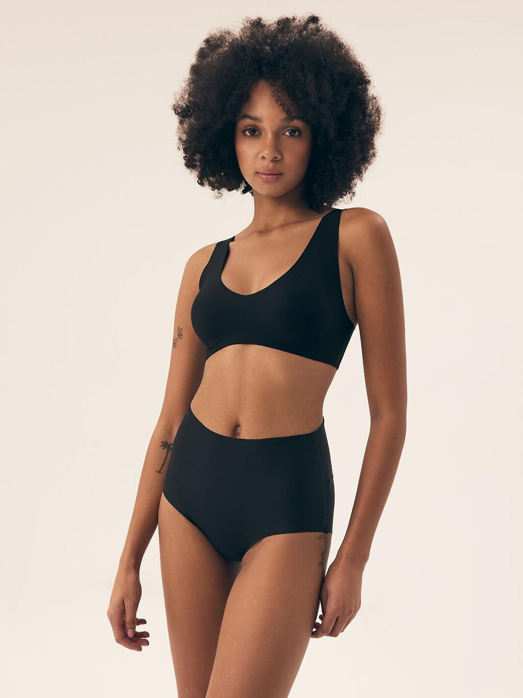 Slip donna in microfibra a vita alta - bump2 - pack da 2