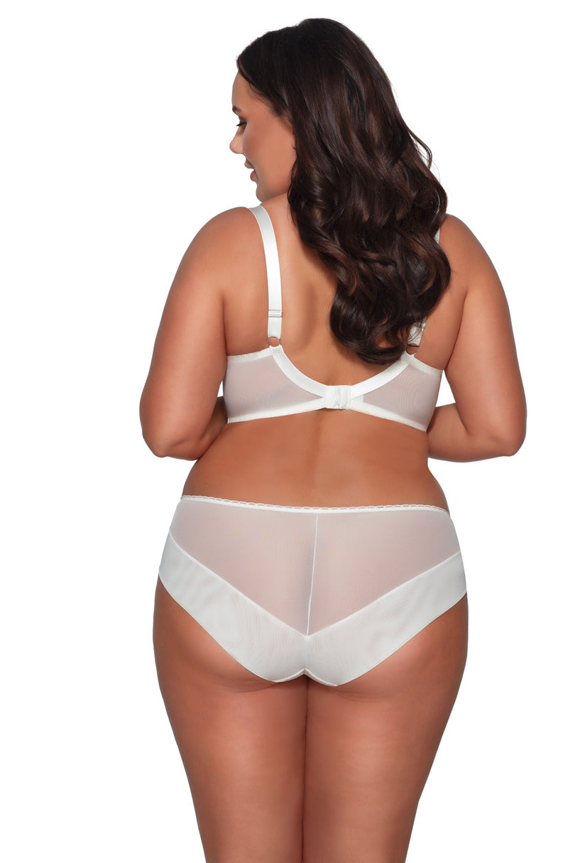 Slip donna in pizzo - evangeline - ecru