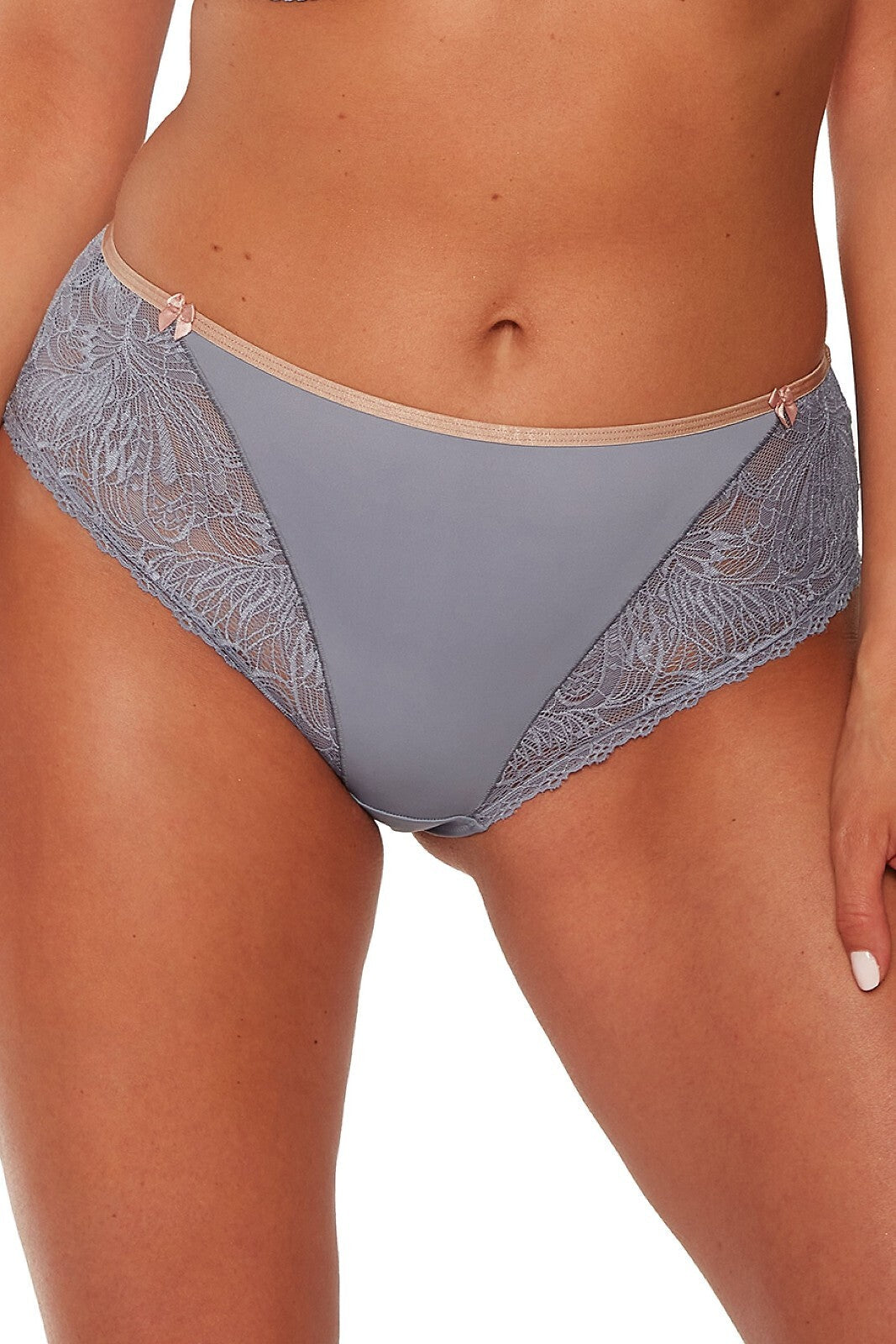 Slip donna in microfibra e pizzo - helena - vanella