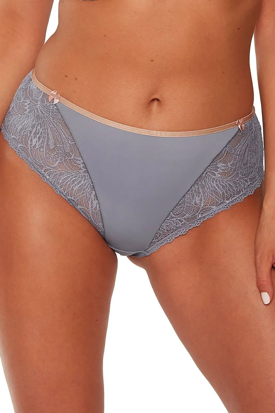 Slip donna in microfibra e pizzo - helena - vanella