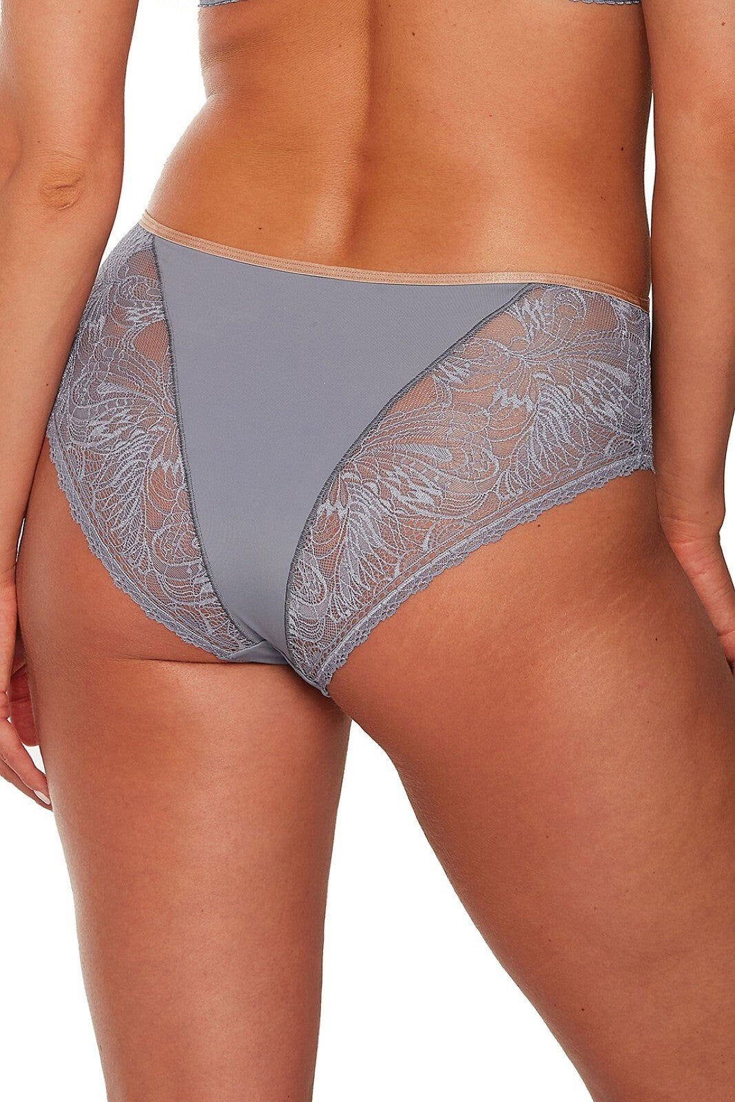 Slip donna in microfibra e pizzo - helena - vanella