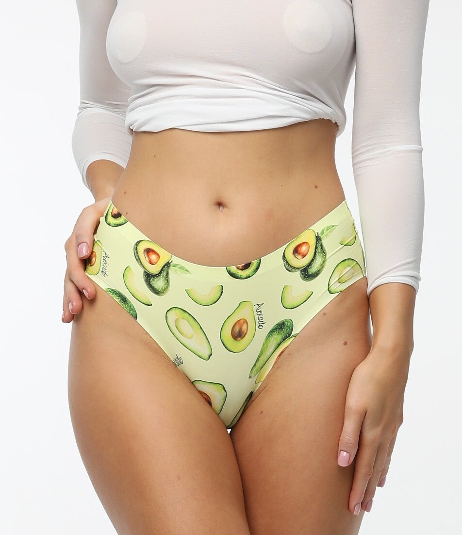 Slip da donna in microfibra ultralight - avocado simple