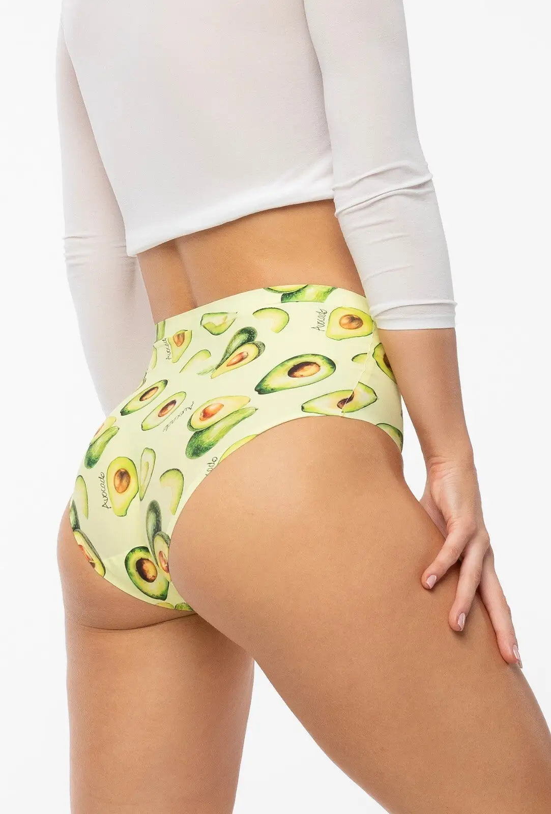 Slip da donna in microfibra ultralight - avocado simple maxi