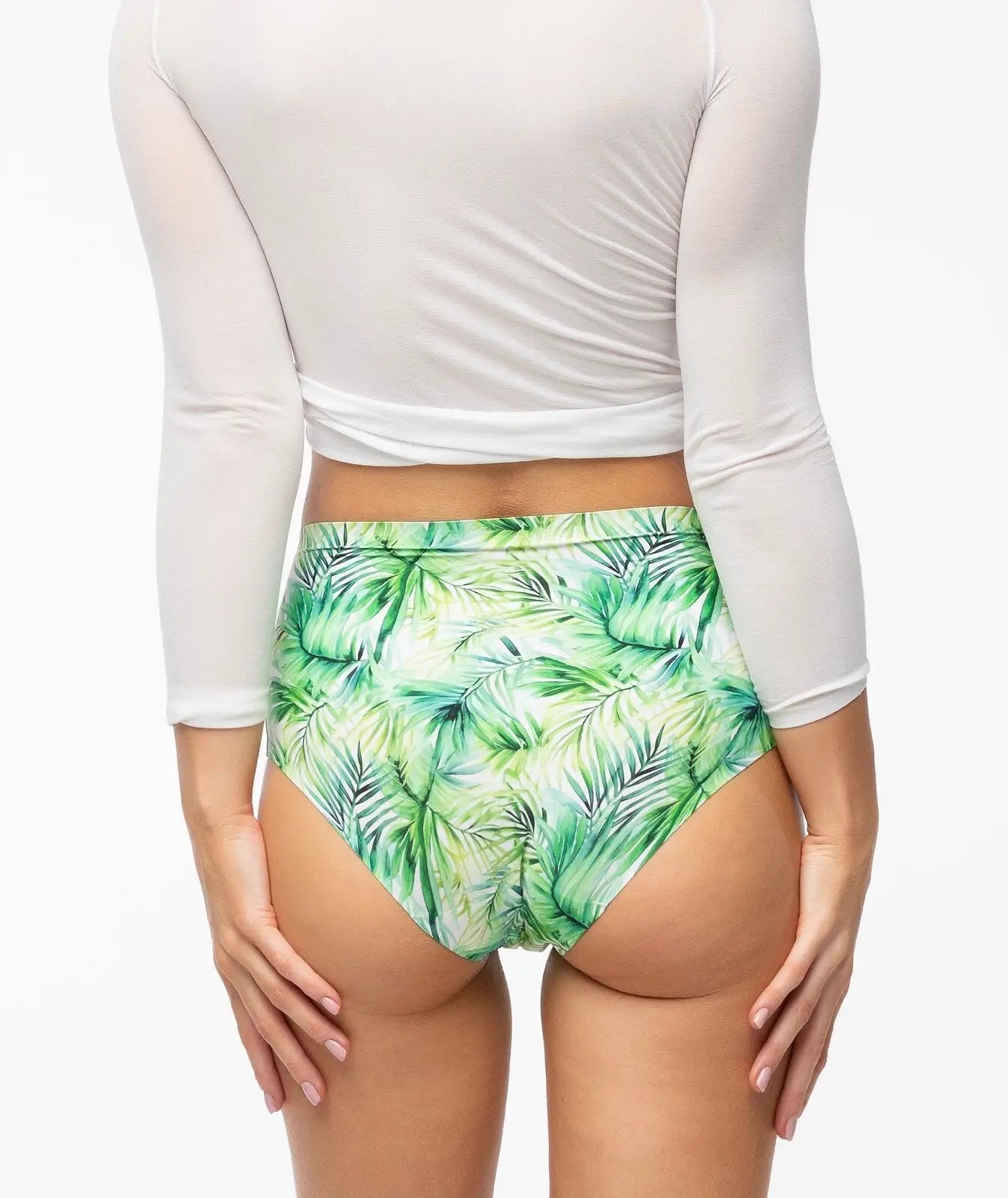 Slip da donna in microfibra ultralight - exotico simple maxi