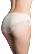 Slip donna in microfibra ultrapiatto con pizzo - cheekie