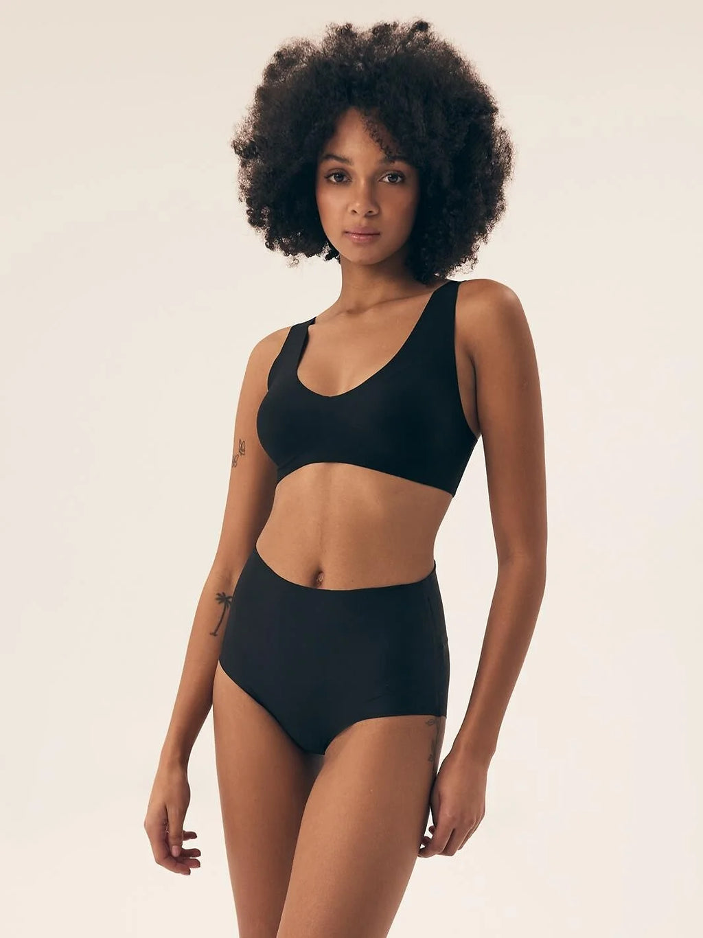 Slip donna in microfibra a vita alta - bump2 - pack da 2
