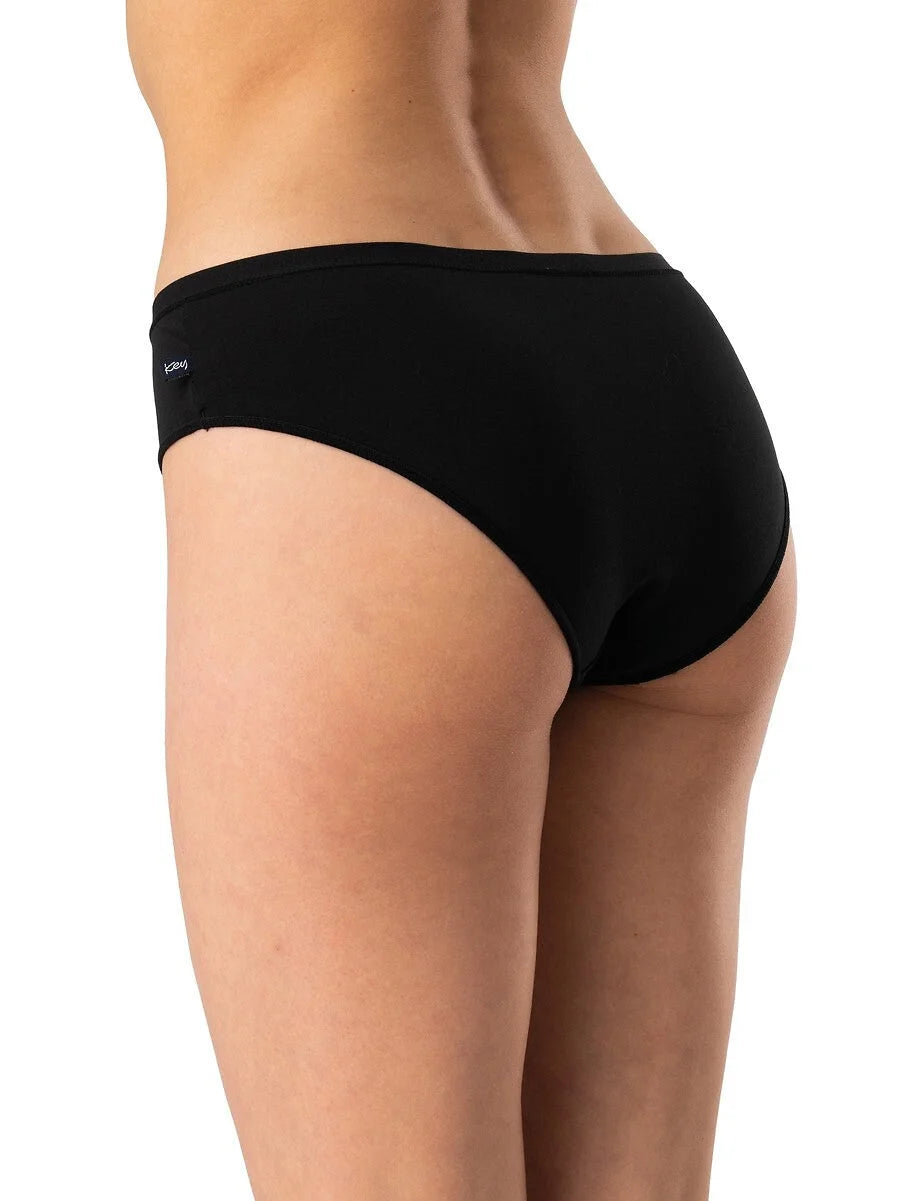 Slip donna mini bikini in cotone liscio - pack da 2 pezzi