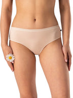 Slip donna mini bikini in cotone liscio - pack da 2 pezzi